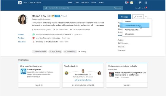 LinkedIn 销售导航器